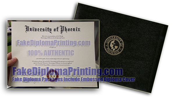 University of Phoenix Diploma Sample