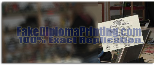 University Diploma Printing Service.