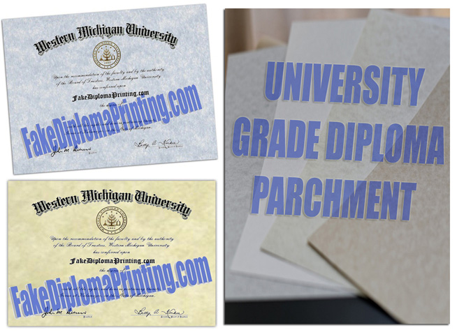 Western Michigan University Replica Diplomas
